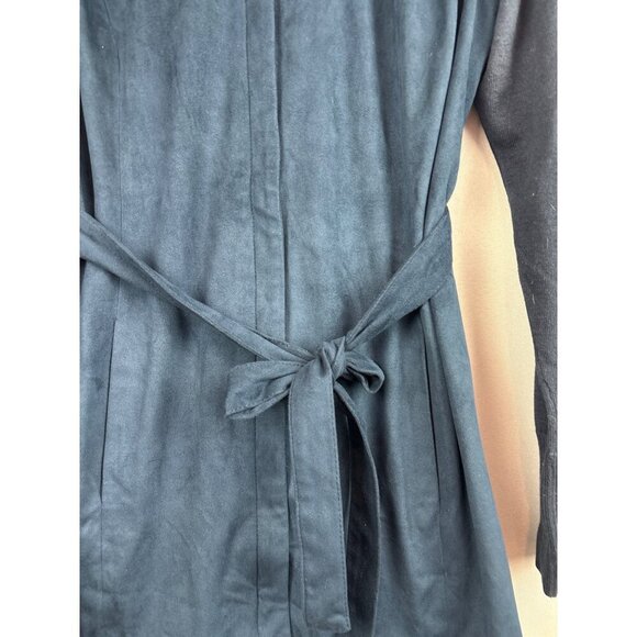 Halston Women’s Vintage Blue Shirt Jacket Size 4 - Picture 2 of 7